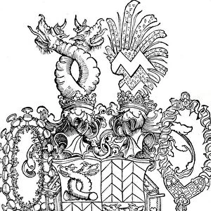 The Coat of Arms of Florian Waldauf, 1500 (1906). Artist: Albrecht Durer
