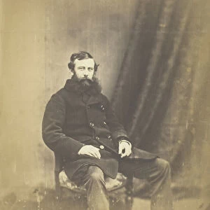 Colonel Simmons, attacheto Omar Pacha, The Crimea, 1855. Creator: Roger Fenton