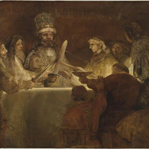 The Conspiracy of the Batavians under Claudius Civilis, 1662. Artist: Rembrandt van Rhijn (1606-1669)