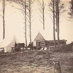 Copying Maps, Photographic Headquarters, Petersburg, Virginia, March 1865