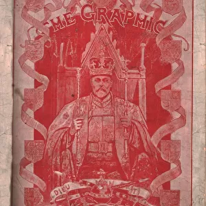 Coronation of King Edward VII, cover of The Graphic magazine, 13 August 1902