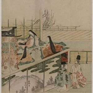 Court Ladies Making Dolls, 1790s. Creator: Kubo Shunman (1757-1820), attributed to