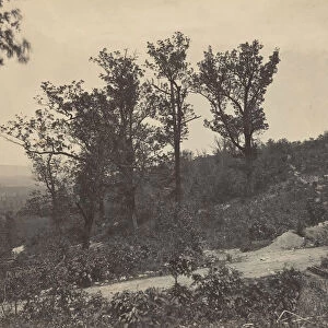 The Crest of Mission Ridge, 1860s. Creator: George N. Barnard