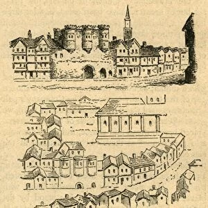 Cromwell House, From Aggass Map, (1897). Creator: Unknown