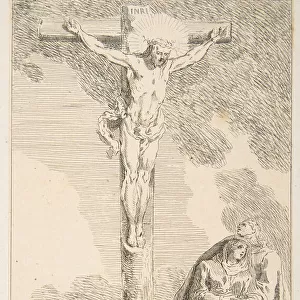 Crucifixion. n. d. Creators: Claude Gillot, Jacques Gabriel Huquier