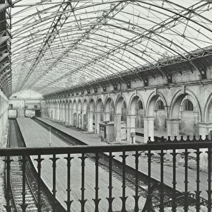 Crystal Palace Station, Crystal Palace Parade, Bromley, London, 1955