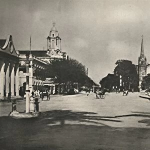 Dalhousie Street, Rangoon, 1900. Creator: Unknown