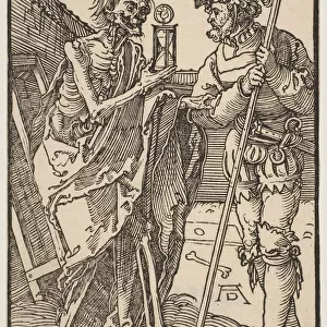 Death and the Lansquenet. n. d. Creator: Albrecht Durer