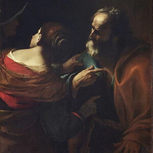 The Denial of Saint Peter, ca 1637-1640. Creator: Preti, Mattia (1613-1699)