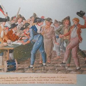 The departure of the volunteers for the revolutionary armies, c. 1793