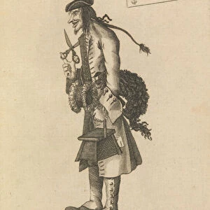 The Dog Barber, April 25, 1771. Creator: Unknown
