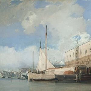 The Doges Palace, Venice, 1826. Creator: Richard Parkes Bonington (British, 1802-1828)