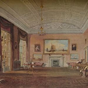 Drawing Room, Farnley, 1818. Artist: JMW Turner