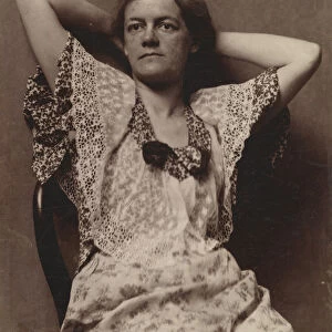 Elizabeth MacDowell Kenton, 1880s. 1880s. Creator: Thomas Eakins