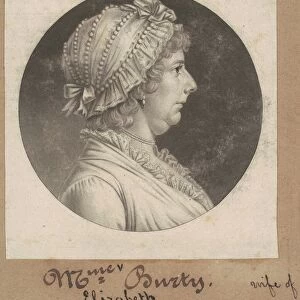 Elizabeth May Busti, 1807. Creator: Charles Balthazar Julien Fevret de Saint-Mé