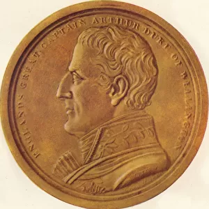 Englands Great Captain Arthur Duke of Wellington - Souvenir Medal, 1815 (1910). Artist: Edward Orme
