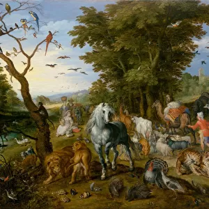The Entry of the Animals into Noahs Ark, 1613