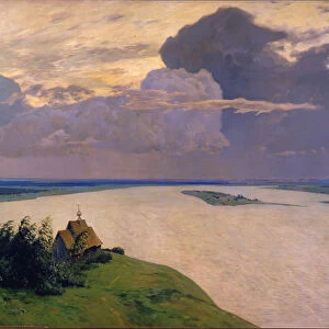 Over Eternal Peace, 1894. Artist: Levitan, Isaak Ilyich (1860-1900)