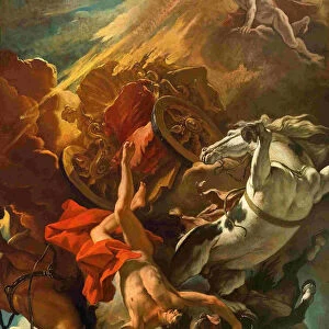 The fall of Phaeton. Artist: Ricci, Sebastiano (1659-1734)