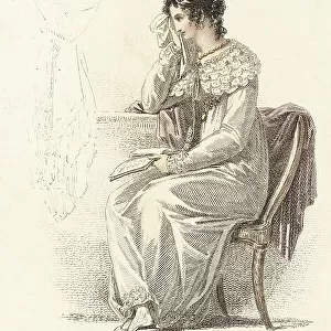 Fashion Plate (Opera Dress), 1814. Creator: Unknown