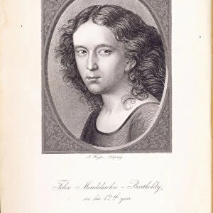 Felix Mendelssohn Bartholdy (1809-1847) at age 12, 1821