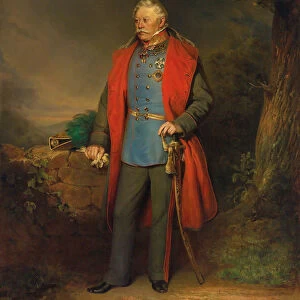 Field marshal Josef Graf Radetzky of Radetz (1766-1858), 1852. Creator: Decker, Georg (1818-1894)