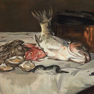 Fish (Still Life), 1864. Creator: Edouard Manet