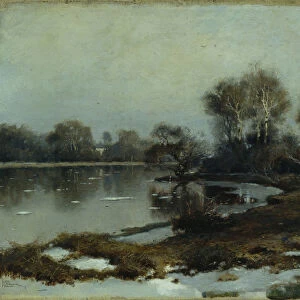 Flood Waters, 1880s. Artist: Yendogurov, Ivan Ivanovich (1861-1898)