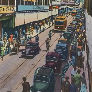 Frederick Street, Port of Spain, Trinidad, B. W. I. c1940s. Creator: Unknown