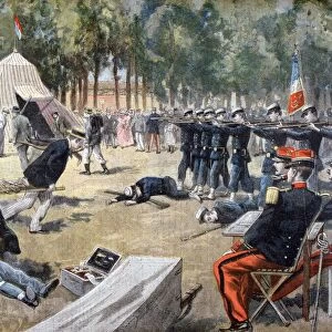 French military manoeuvres: first-aid workers, 1897