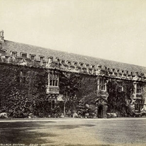 Garden front, St Johns College, Oxford, Oxfordshire, late 19th or early 20th century