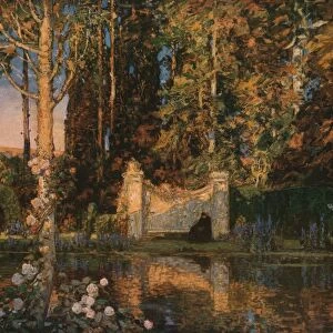 The Garden of Memories, 1916-1917, (c1930). Creator: Thomas Mostyn