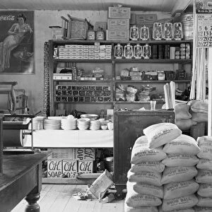 General store interior, Moundville, Alabama, 1936. Creator: Walker Evans