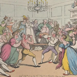 The Gig Shop or Kicking Up a Breeze at Nell Hammiltons Hop, February 16, 1811