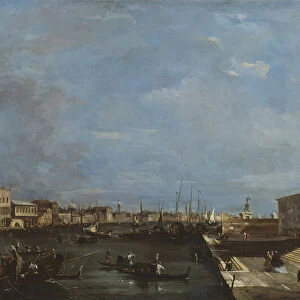 The Grand Canal, Venice, c. 1760. Creator: Francesco Guardi
