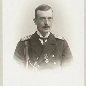 Grand Duke Cyril Vladimirovich of Russia (1876-1938), c. 1900. Creator: Photo studio L