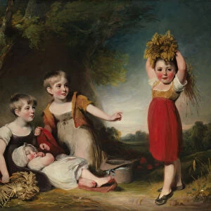 The Grandchildren of Sir William Heathcote, 3rd Baronet. Creator: William Owen