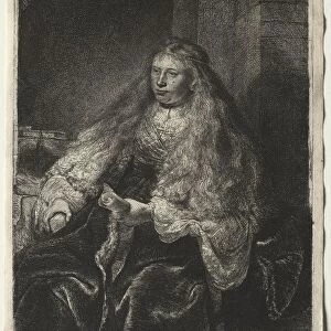 The Great Jewish Bride, 1634. Creator: Rembrandt van Rijn (Dutch, 1606-1669)