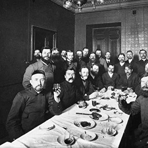 A group of deputies of the Second Duma, 1907. Artist: Anonymous