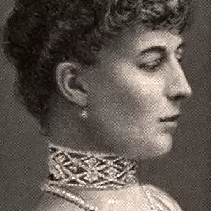 H. R. H Princess Bernard of Saxe-Meiningen, 1908. Artist: WD & HO Wills