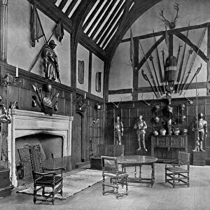 The Hall at Ockwells Manor, Berkshire, 1905