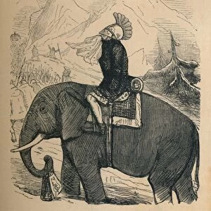 Hannibal crossing the Alps, 1852. Artist: John Leech