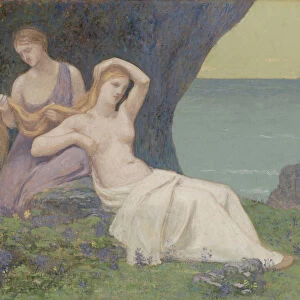 In the Heather, 1896. Creator: Pierre Puvis de Chavannes