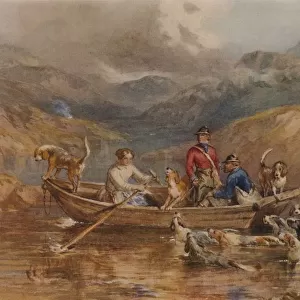 The Highland Ferry, 1857, (1938). Artist: John Frederick Tayler