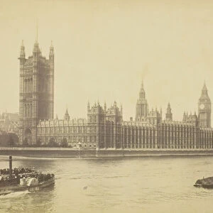 Houses of Parliament, 1850-1900. Creator: Unknown