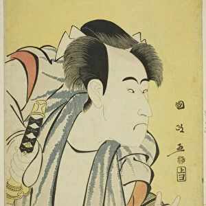 Ichikawa Danjuro Vl, late 18th-early 19th century. Creator: Utagawa Kunimasa