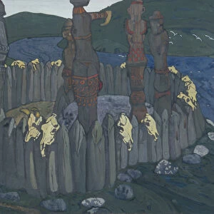 Idols, 1901. Artist: Roerich, Nicholas (1874-1947)