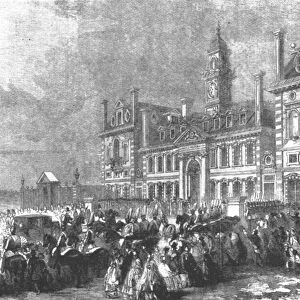 Inauguration of Wellington College, Sandhurst: Arrival of Queen Victoria, 1859, (1901)