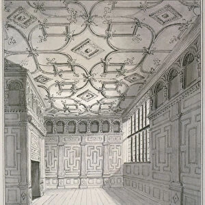 Interior view of the saloon in Sharrington House, Mark Lane, City of London, 1820