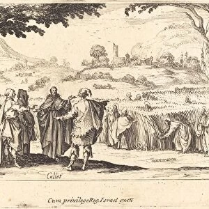 Jesus with the Pharisees, 1635. Creator: Jacques Callot
